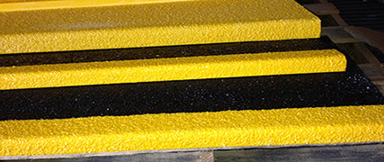 Fiberglass Stair Tread Cover